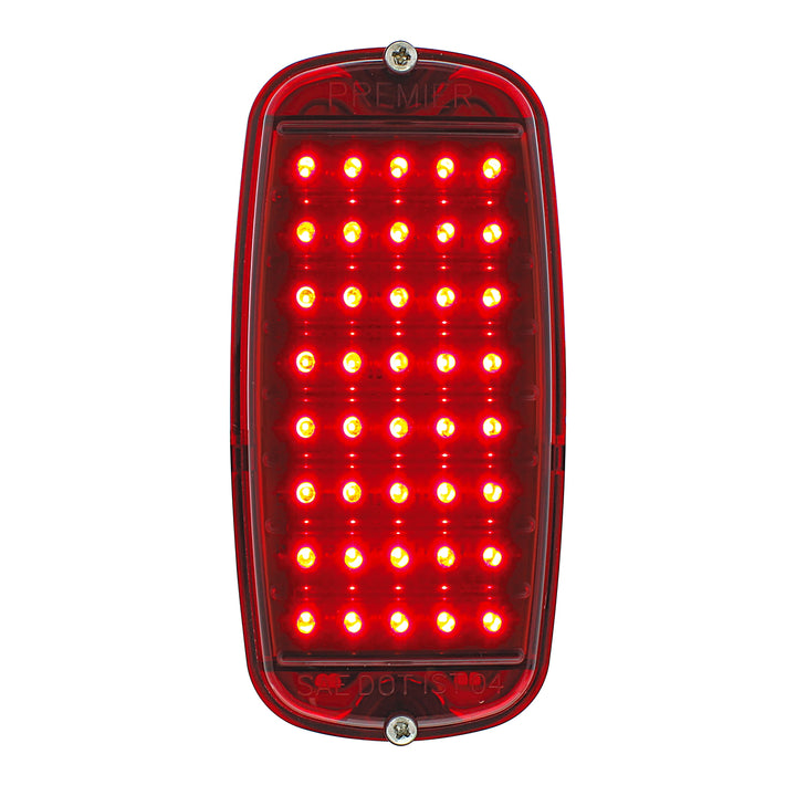 40 LED Tail Light Assembly For 1960-66 Chevy &amp; GMC Fleetside Truck, Red Lens - View 1