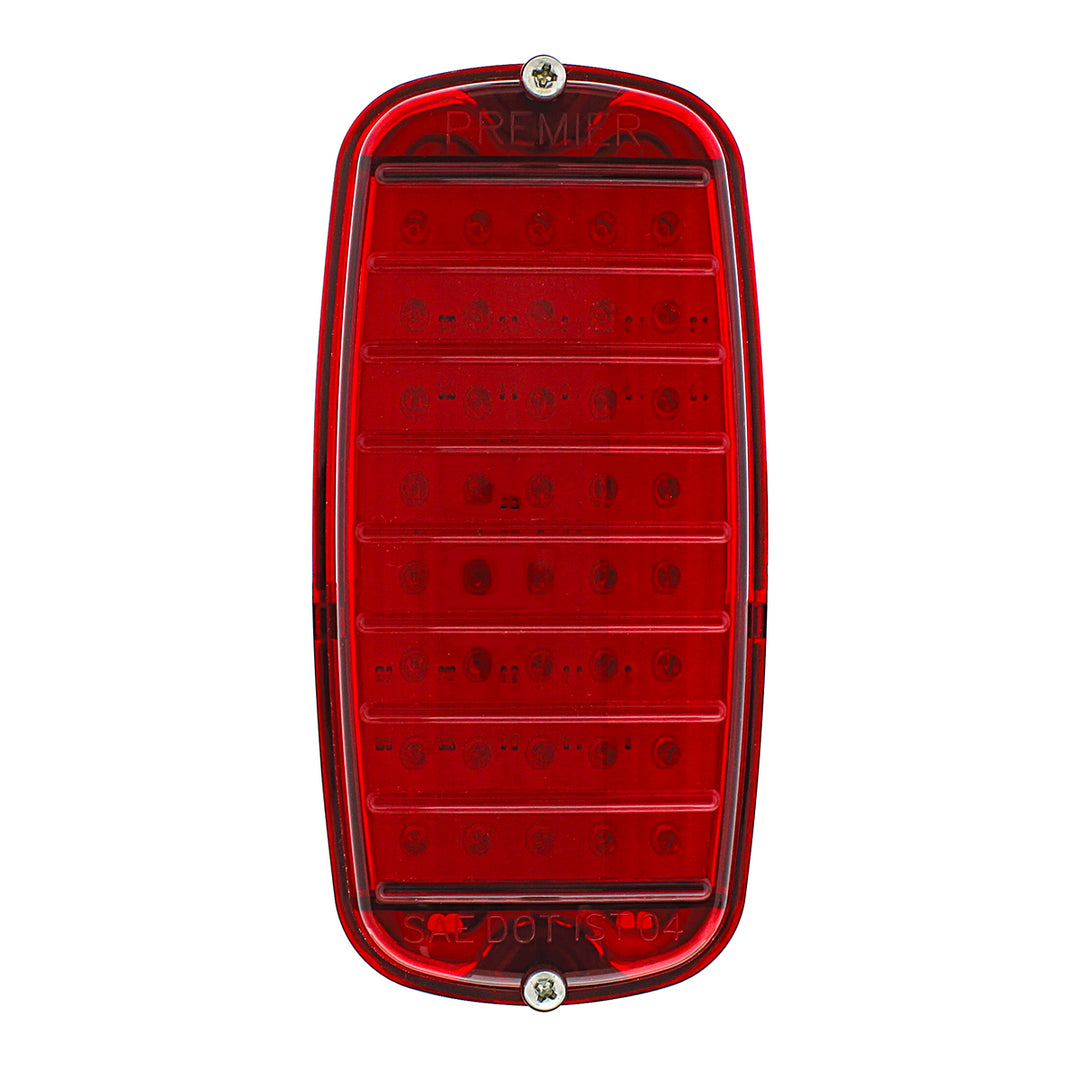 40 LED Tail Light Assembly For 1960-66 Chevy &amp; GMC Fleetside Truck, Red Lens - View 2