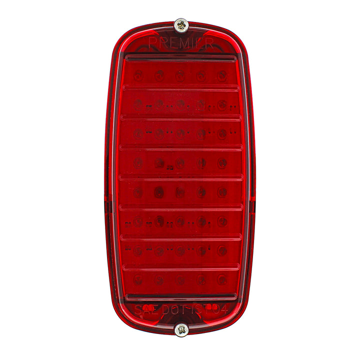 40 LED Tail Light Assembly For 1960-66 Chevy &amp; GMC Fleetside Truck, Red Lens - View 2