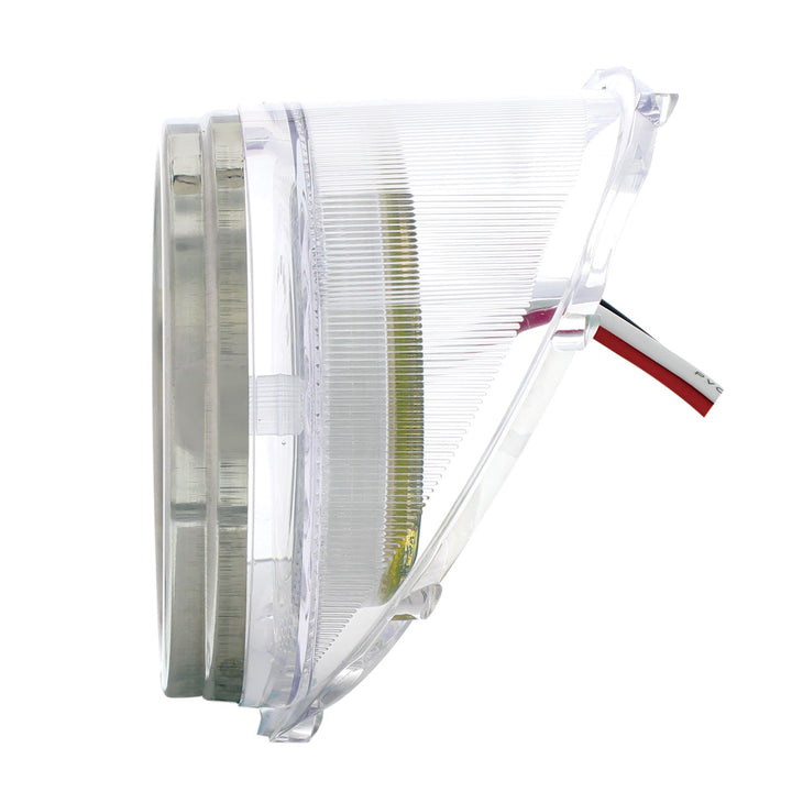 40 LED Tail Light With Stainless Steel Trim For 1965 Chevy Impala, Clear Lens - View 4
