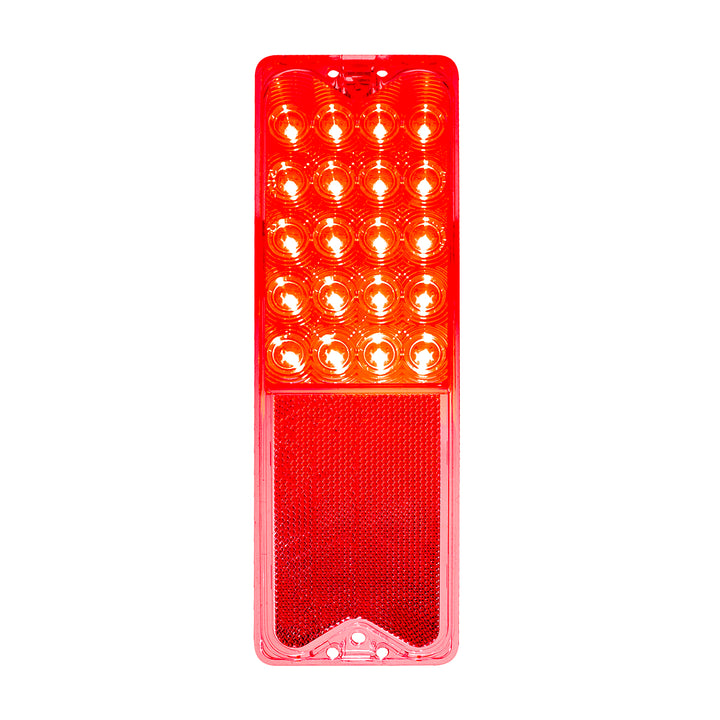 20 LED Tail Light For 1967-1972 Chevrolet &amp; GMC Fleetside, Clear Lens - View 1