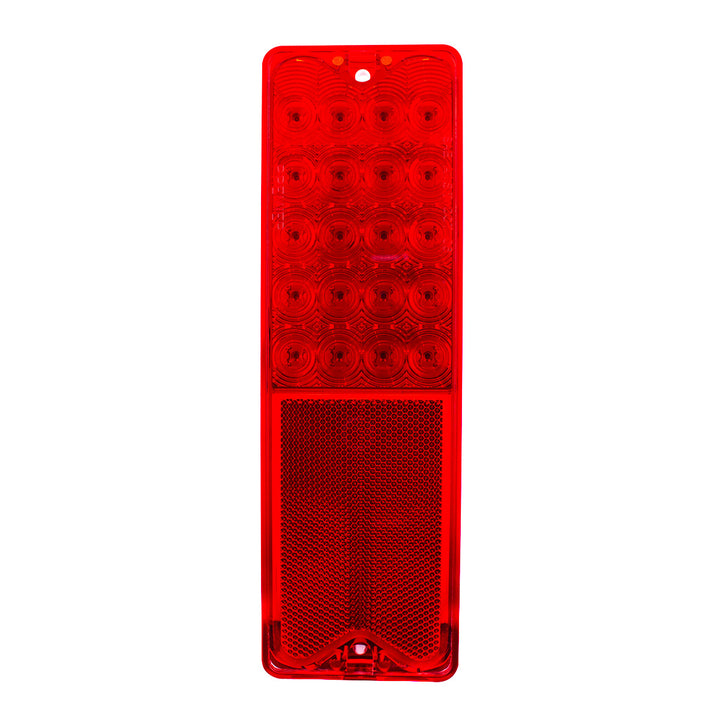 20 LED Tail Light For 1967-1972 Chevrolet &amp; GMC Fleetside, Red Lens - View 2