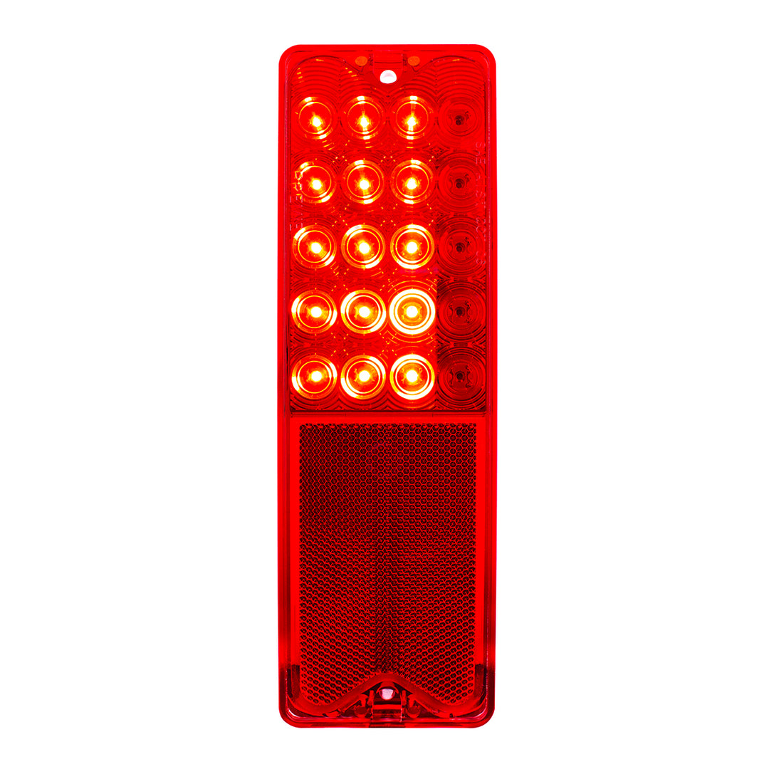20 LED Sequential Tail Light For 1967-1972 Chevrolet &amp; GMC Fleetside - View 3
