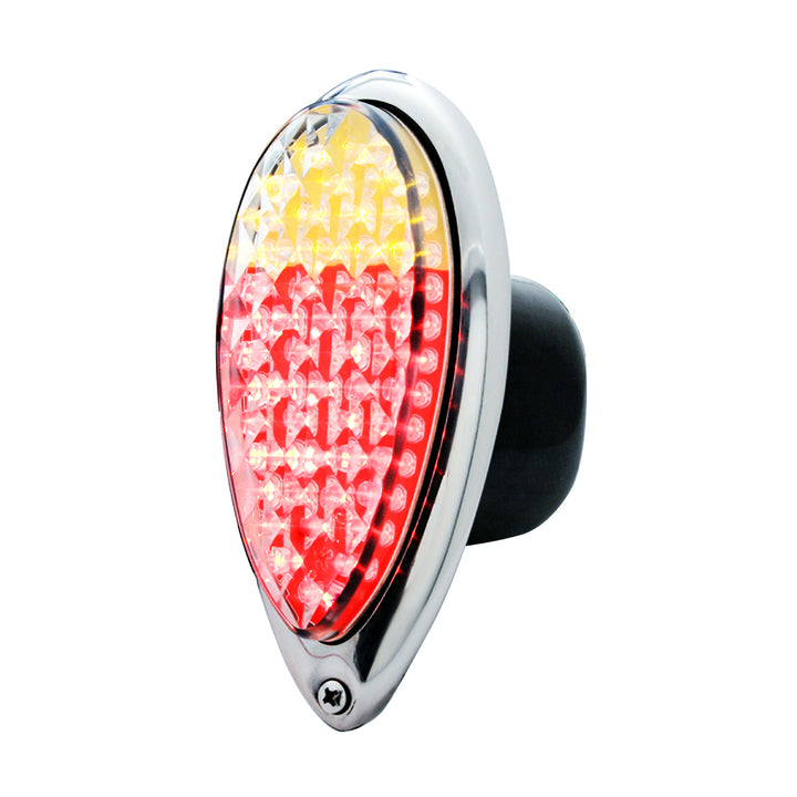 37 LED Tail Light With Stainless Steel Bezel For 1938-39 Ford Car - View 1
