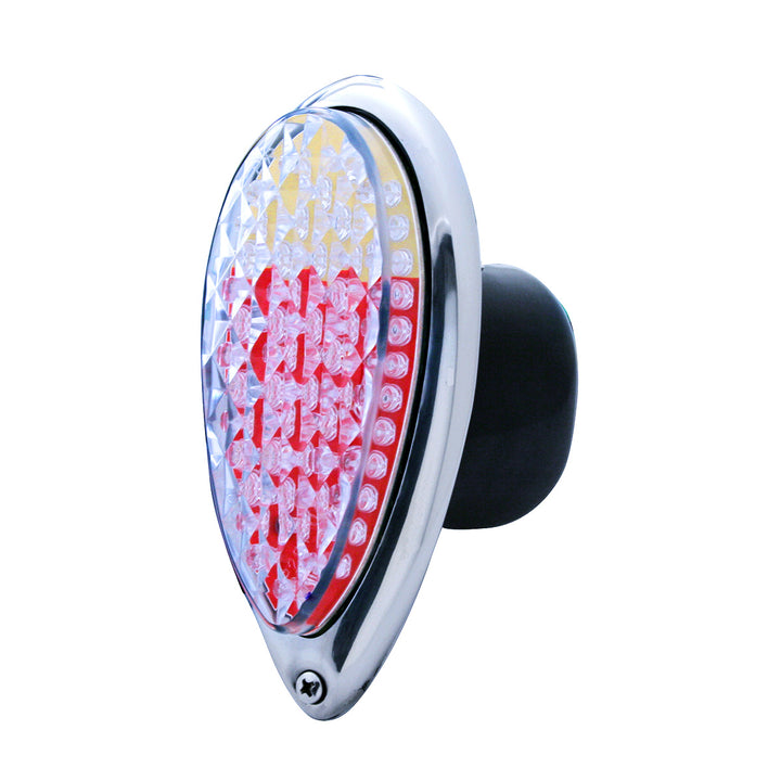 37 LED Tail Light With Stainless Steel Bezel For 1938-39 Ford Car - View 2