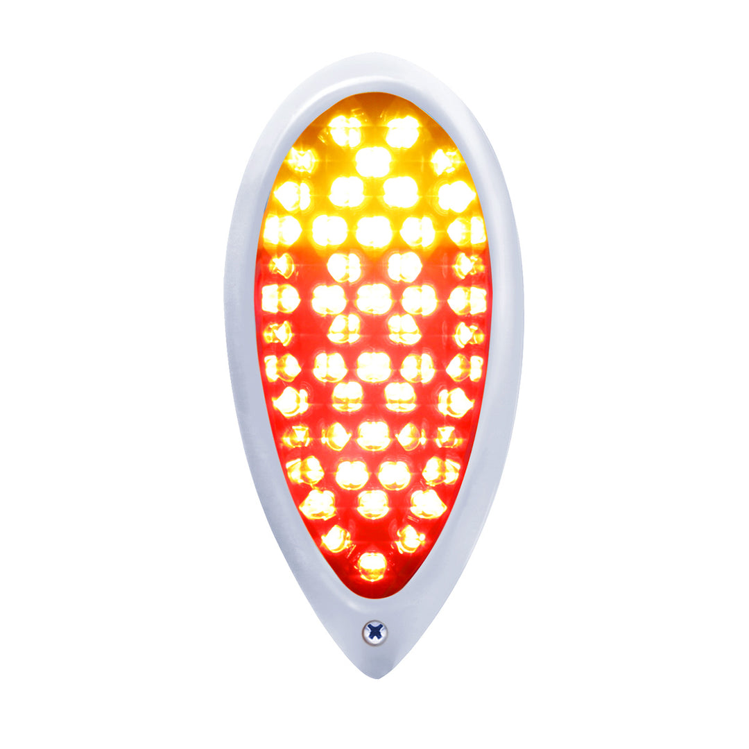 37 LED Tail Light With Stainless Steel Bezel For 1938-39 Ford Car - View 3
