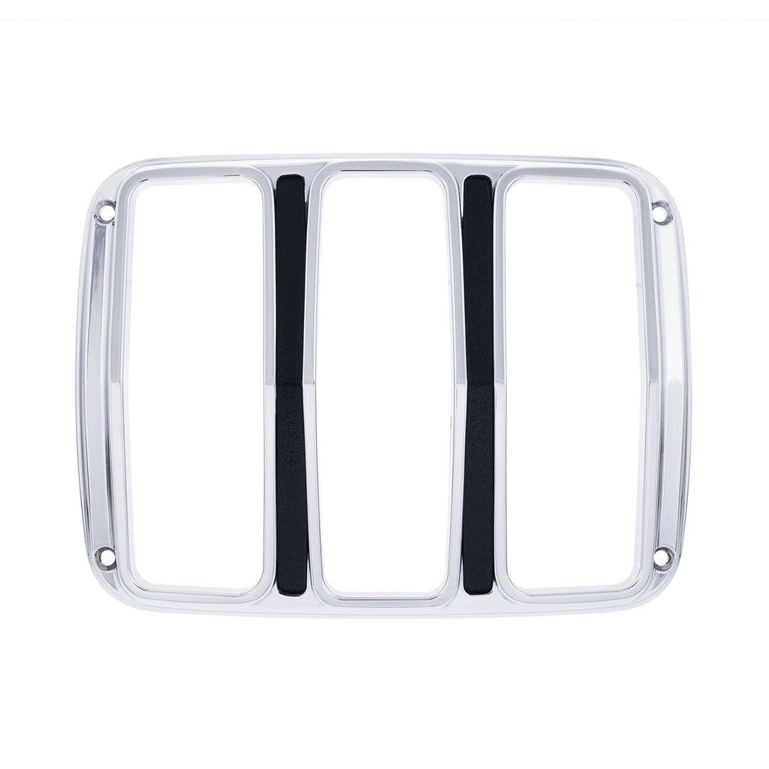 Chrome Tail Light Bezel With Black Painted Detail For 1964.5-66 Ford Mustang - View 1