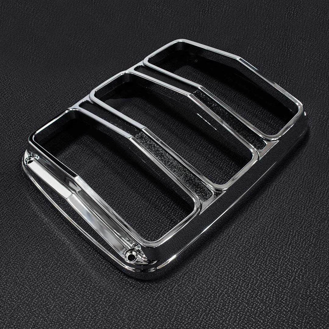 Chrome Tail Light Bezel With Black Painted Detail For 1964.5-66 Ford Mustang - View 5