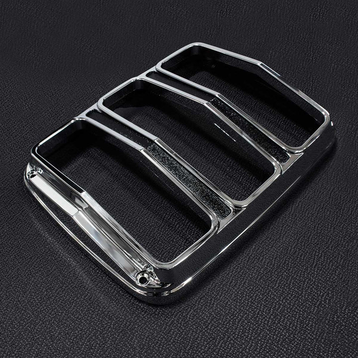 Chrome Tail Light Bezel With Black Painted Detail For 1964.5-66 Ford Mustang - View 5