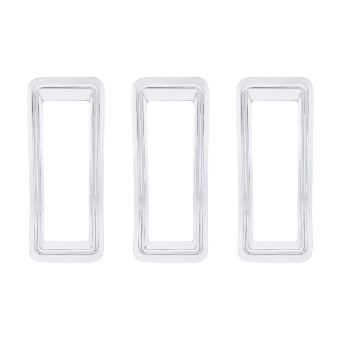 Tail Light Bezels Set For 1967 Ford Mustang (3/Set) - View 1