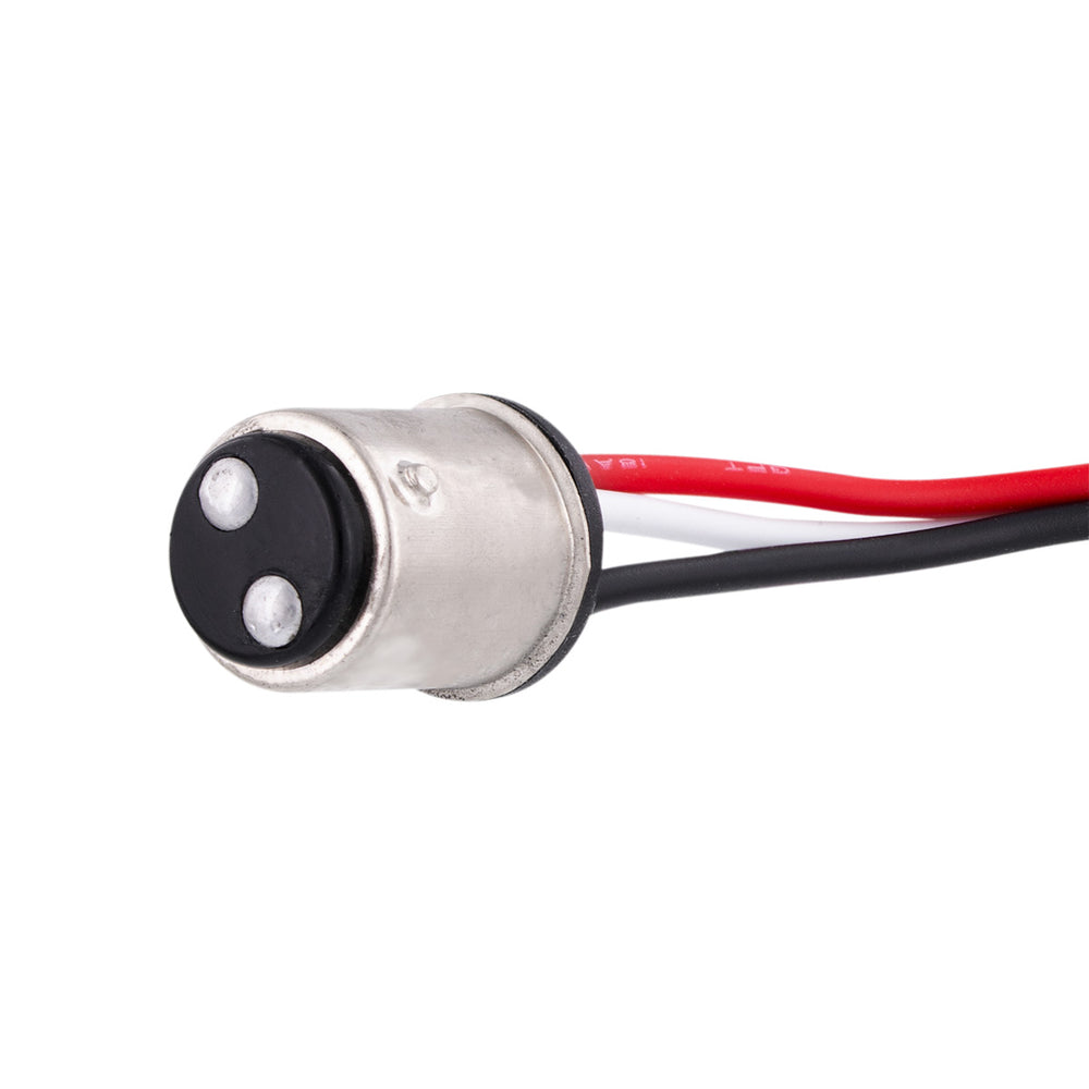 1157 Double Contact Stlye 3-Wire Tail Light Socket Adapter (10 Pcs) - View 2