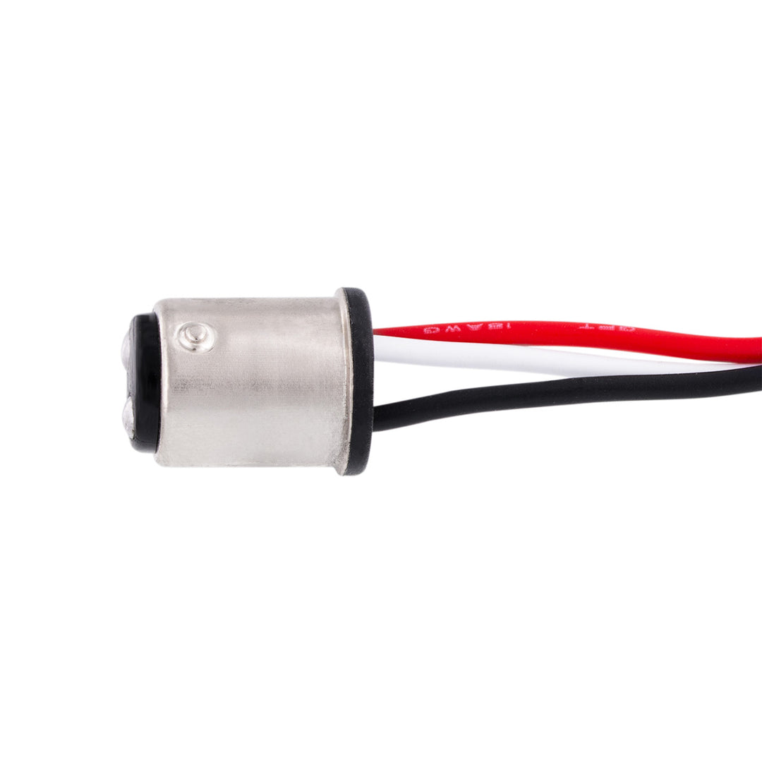1157 Double Contact Stlye 3-Wire Tail Light Socket Adapter (10 Pcs) - View 3