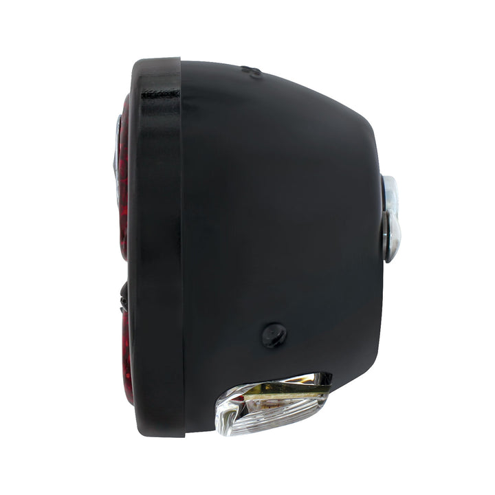 LED 12V Tail Light Assembly With Black Housing &amp; Blue Dot For 1928-31 Model A - L/H - View 3