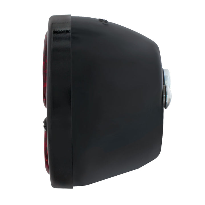 19 LED 12V Tail Light Assembly With Black Housing &amp; Black Rim For 1928-31 Ford Model A - R/H - View 2