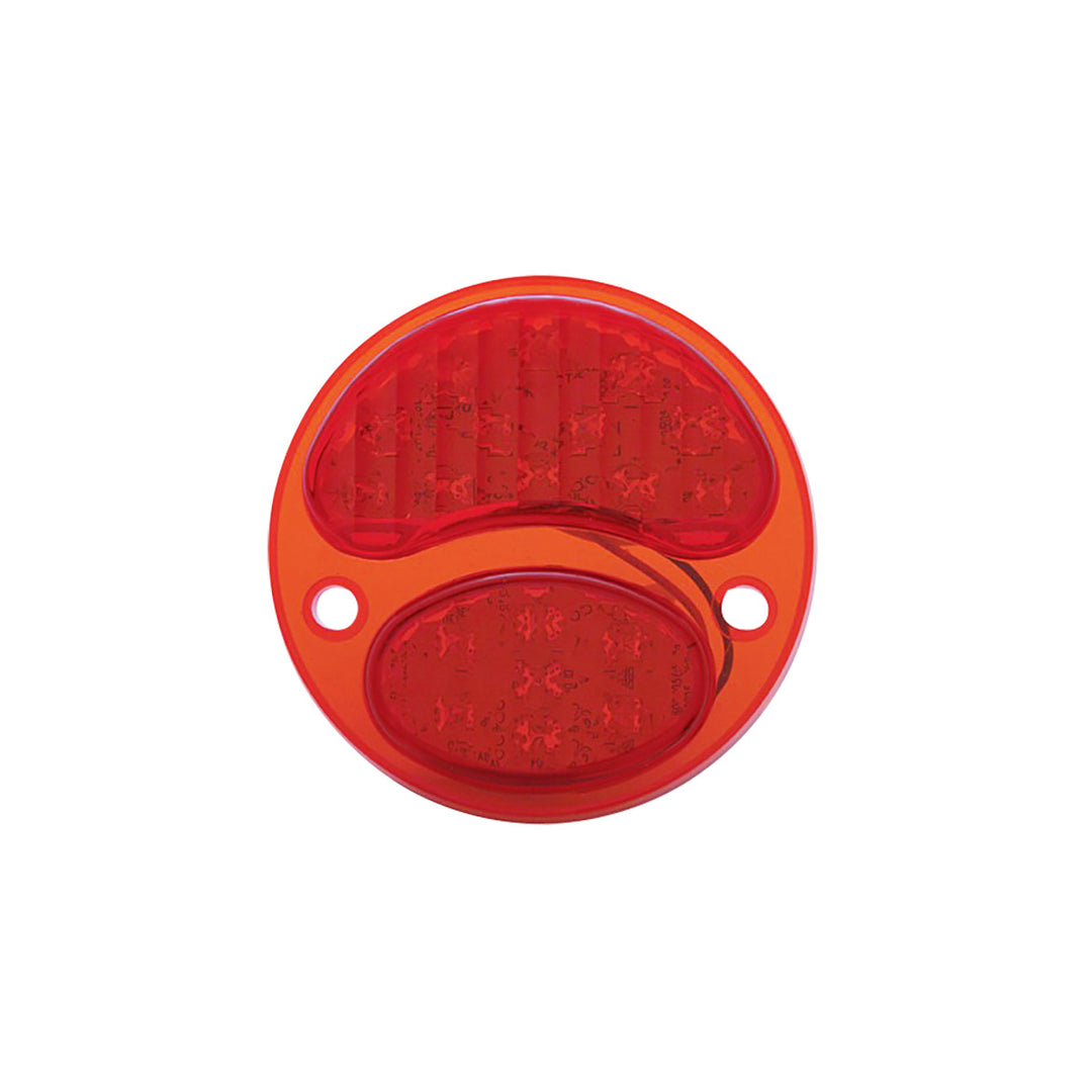 19 LED 6V Tail Light For 1928-31 Ford Model A - R/H, All Red Lens - View 1