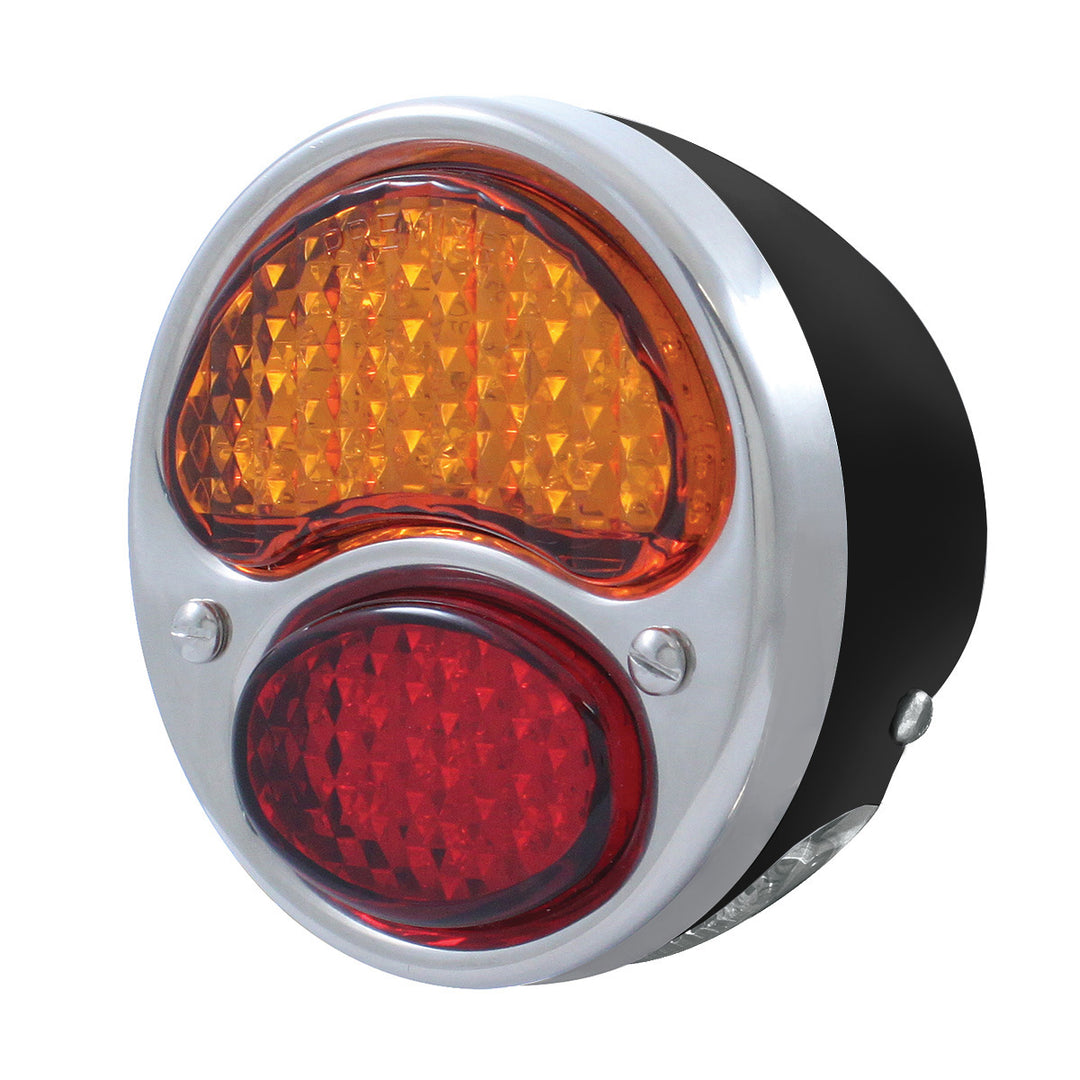 19 LED 12V Tail Light Assembly With 4 LED License Plate Light Black Housing For 1928-31 Ford Model A - L/H - View 1