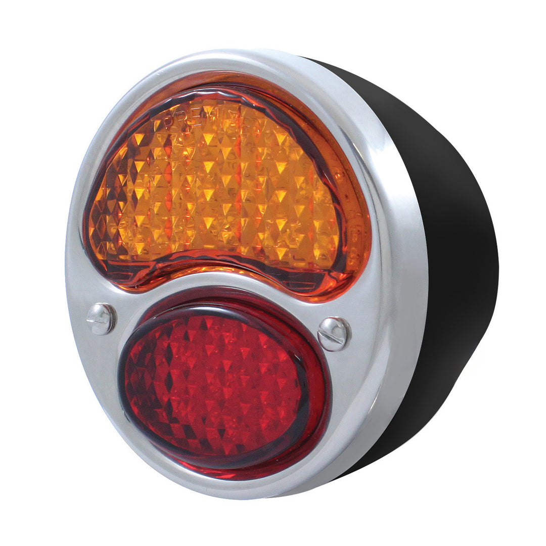 19 LED 12V Tail Light Assembly With Black Housing For 1928-31 Ford Model A - R/H - View 1
