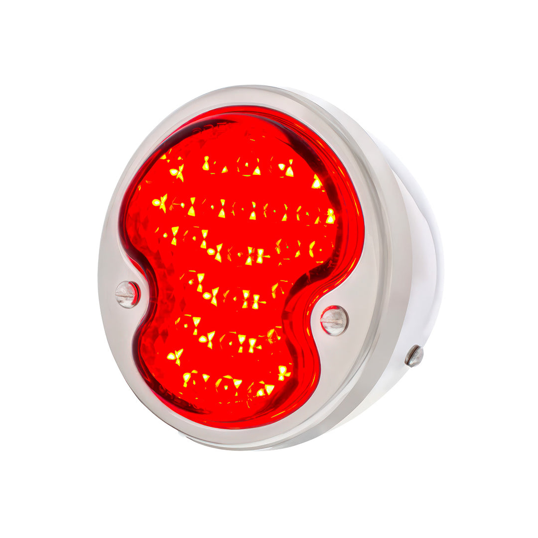 17 LED 12V Tail Light Assembly With SS Housing For 1932 Ford Car/Truck - R/H - View 3
