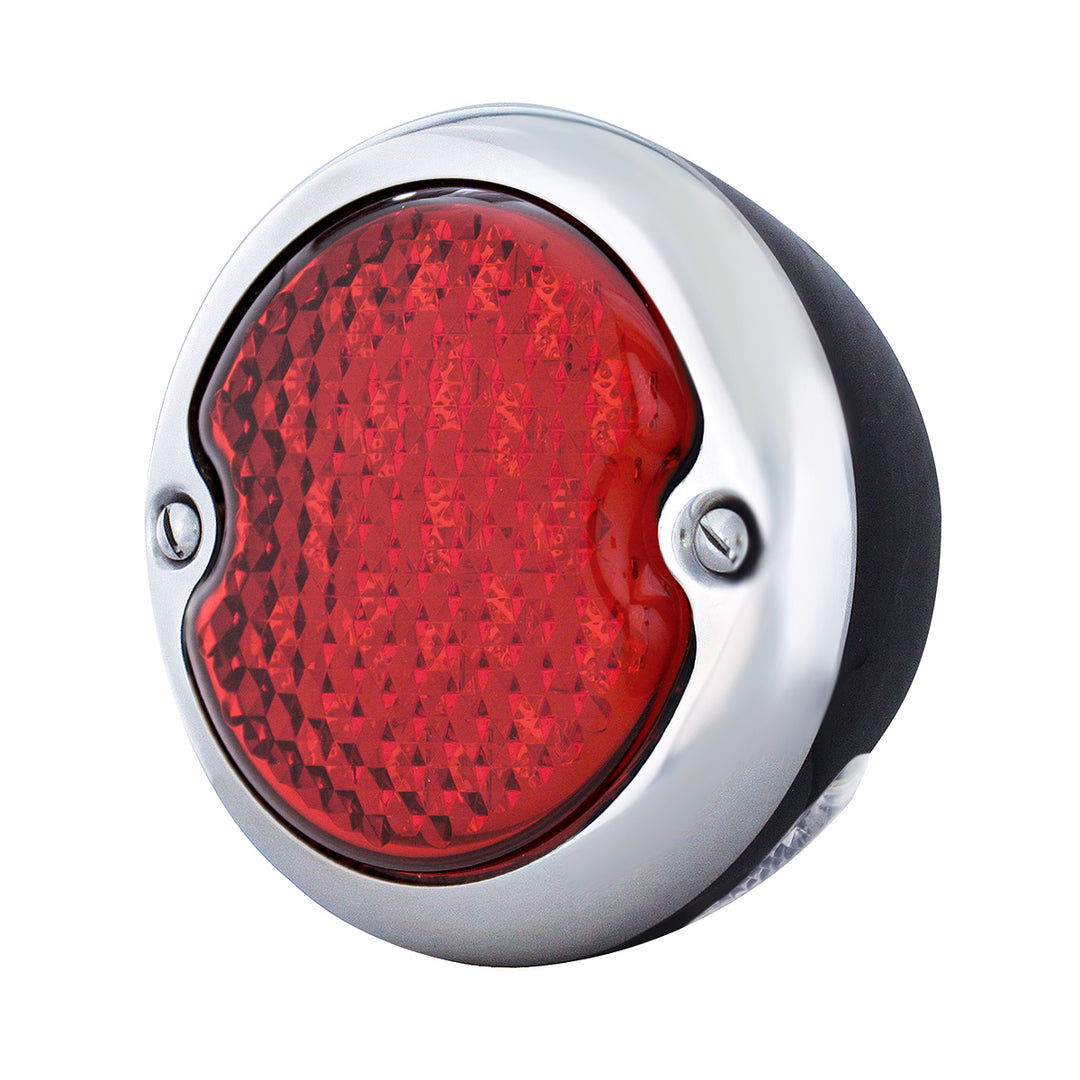 21 LED Tail Light Assembly With 4 LED LP Light &amp; Black Housing For 1933-1936 Ford Car/Truck - L/H (Bulk) - View 1