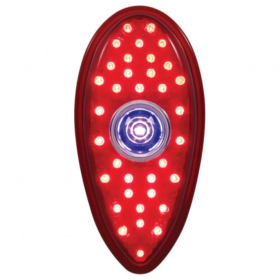 36 LED Tail Light With Blue Dot For 1938-39 Ford Car - View 2