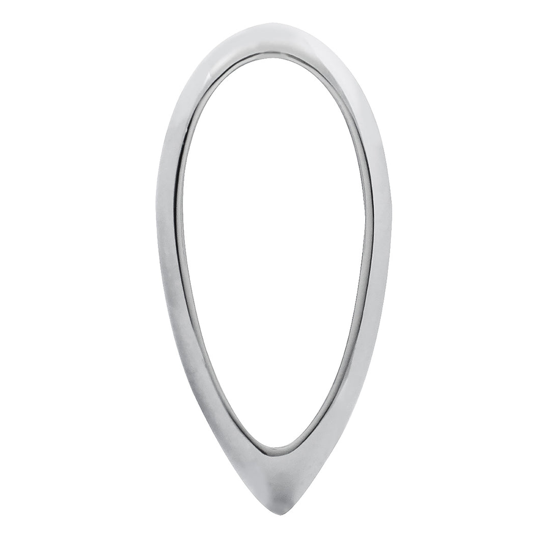 Chrome Die-Cast Flush Mount Bezel For 1938-39 Ford Passenger Car - View 1