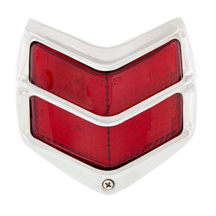 24 LED Tail Light Assembly With Black Housing &amp; Stainless Steel Rim For 1940 Ford Car - View 2