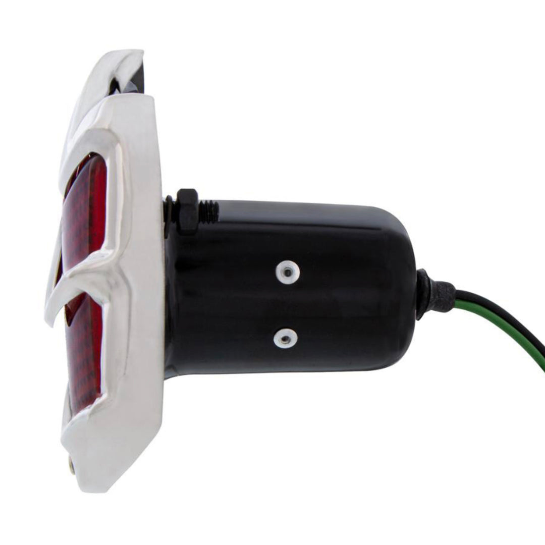 24 LED Tail Light Assembly With Black Housing &amp; Stainless Steel Rim For 1940 Ford Car - View 5
