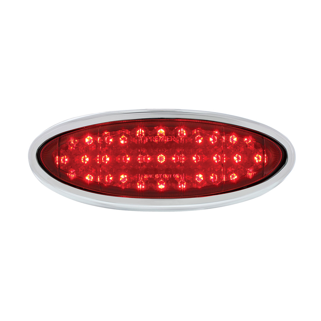 33 LED Tail Light Assembly With Chrome Bezel For 1949-50 Ford Car - View 1