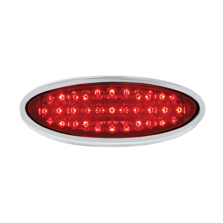 33 LED Tail Light Assembly With Chrome Bezel For 1949-50 Ford Car - View 1