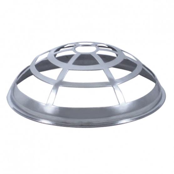 Chrome 1950 Pontiac Style Tail Light Lens Spider Overlay - View 2