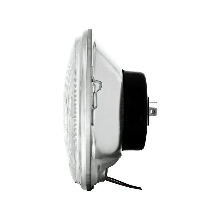 5-3/4" Crystal Halogen Headlight With 5 LED Position Lights - View 5