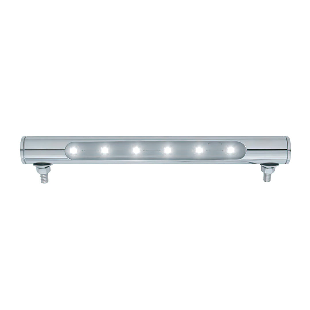 6 LED Stainless Steel Tube Light - White LED - View 1