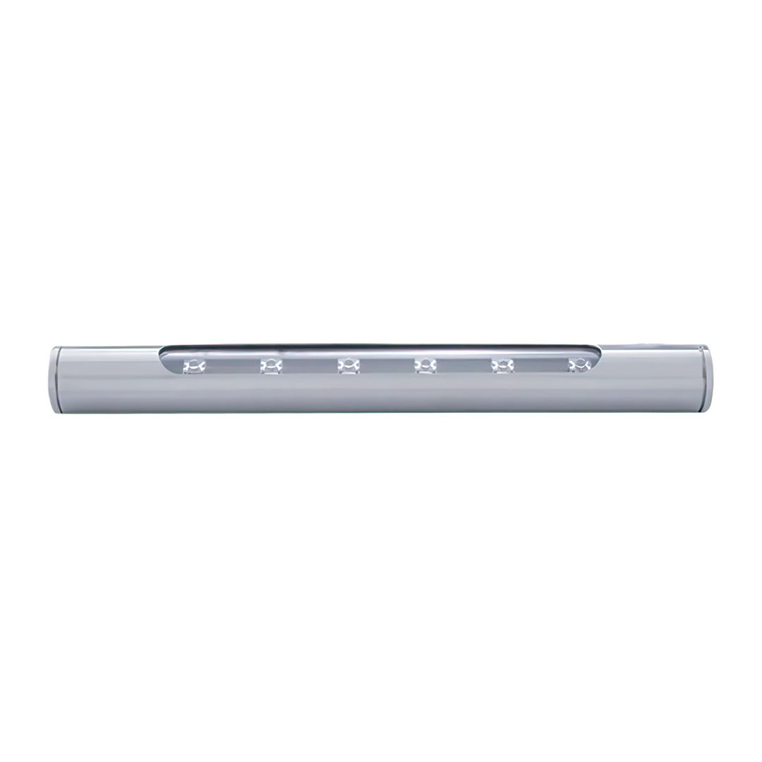 6 LED Stainless Steel Tube Light - White LED - View 3