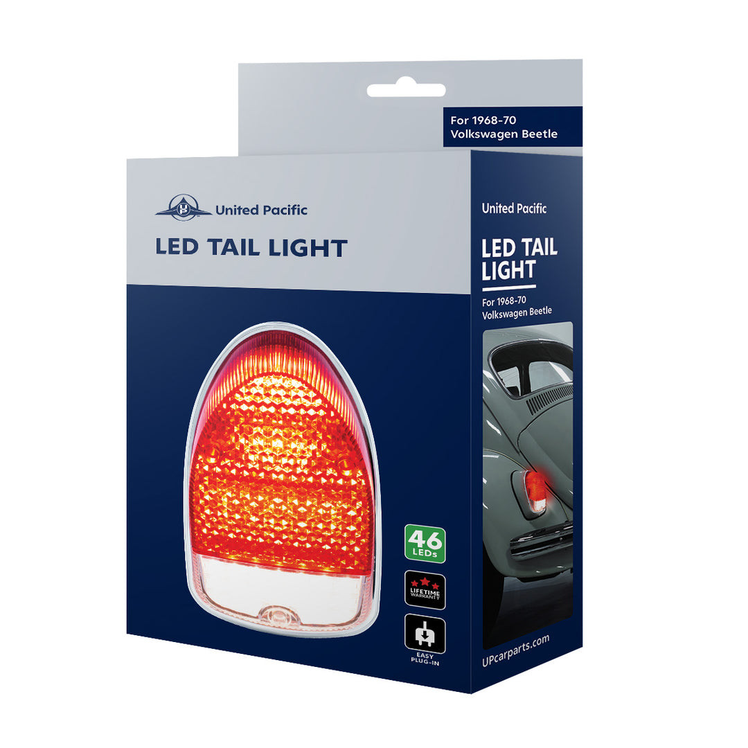 46 LED Tail Light With 20 LED Back-Up Light For 1968-1970 Volkswagen Beetle - View 12
