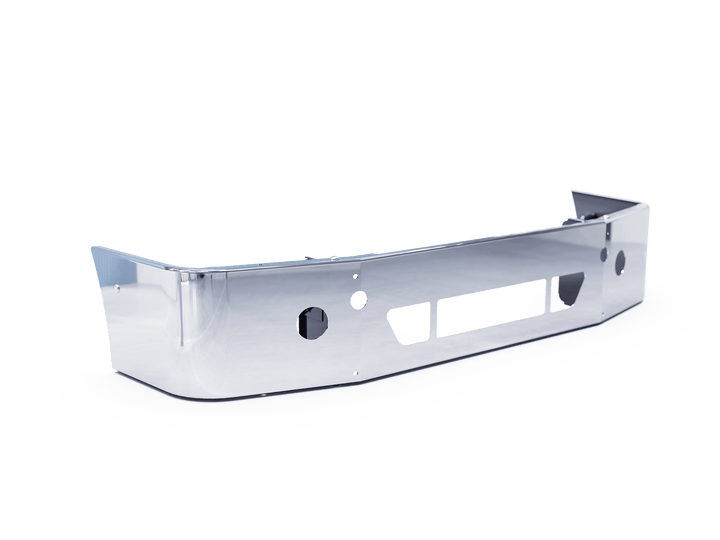 2008 &amp; newer Freightliner Columbia Set Back Axle Bumper (Step + Tow Holes)