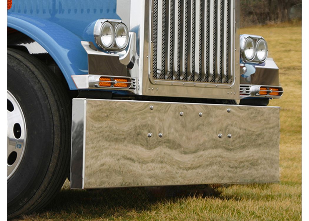 Stainless Steel Premium Bumper - Peterbilt 379