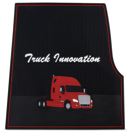 RUBBER FLOOR MATS FOR CASCADIA & CORONADO 2008-2017 - RED