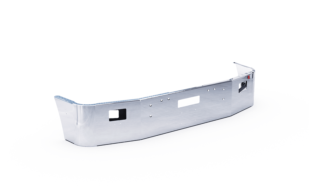 Freightliner FLD-120 chrome bumper