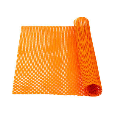 PLAIN JERSEY MESH WARNING FLAG - ORANGE
