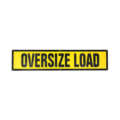 14" X 60" GROMMET OVERSIZED LOAD SIGN