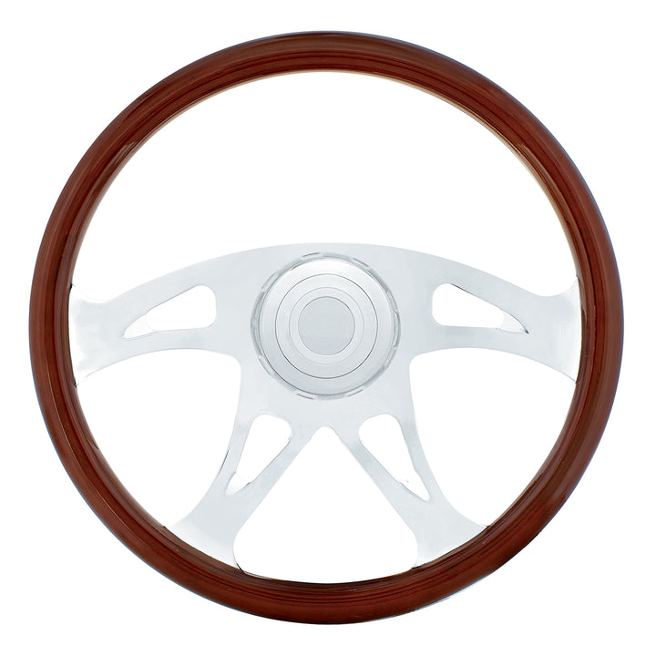 18" Boss Steering Wheel With Hub &amp; Horn Kit – International | Semi Truck
