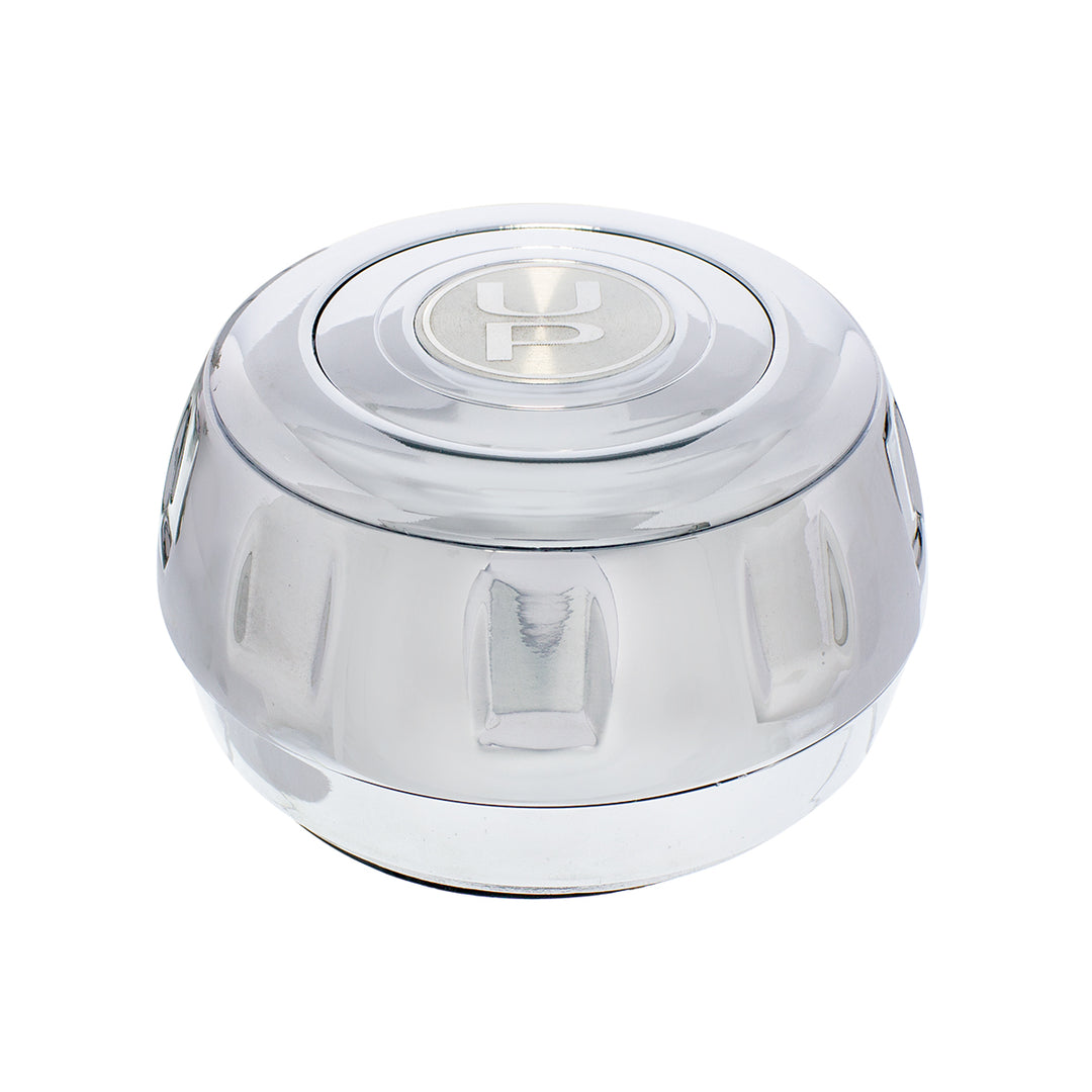 Chrome Steering Wheel Hub &amp; Horn Button Kit For 1997-2001 Kenworth Trucks | Semi Truck