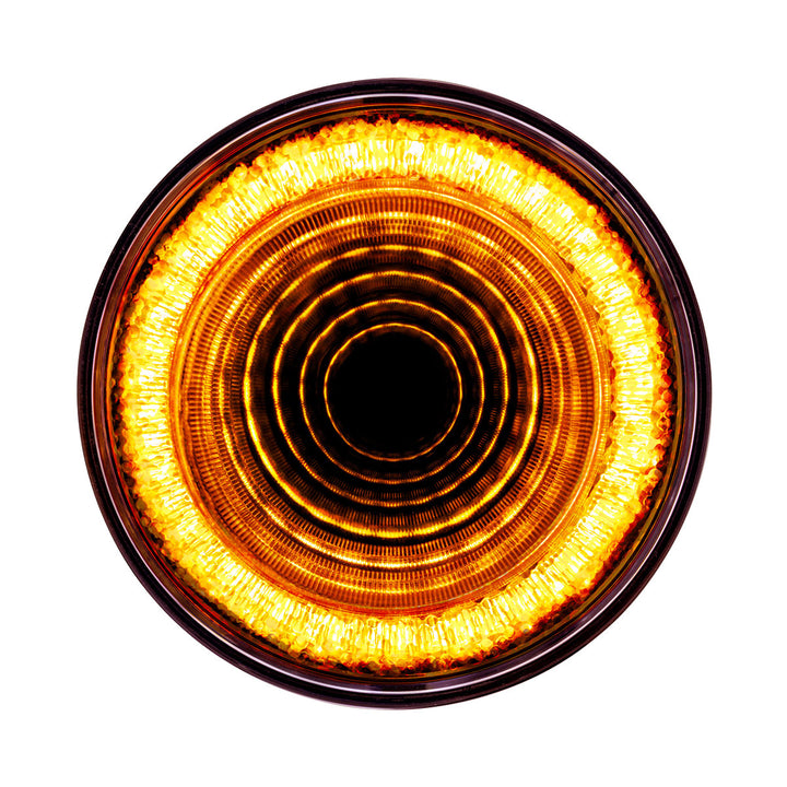 24 LED 4" Mirage Light (Turn Signal) – Amber LED/Amber Lens | Semi Truck