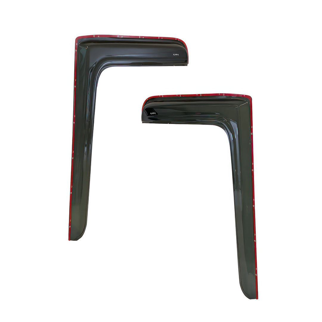 Window Vent Visor For 2008-2017 Freightliner Cascadia – Smoke (Pair) | Semi Truck