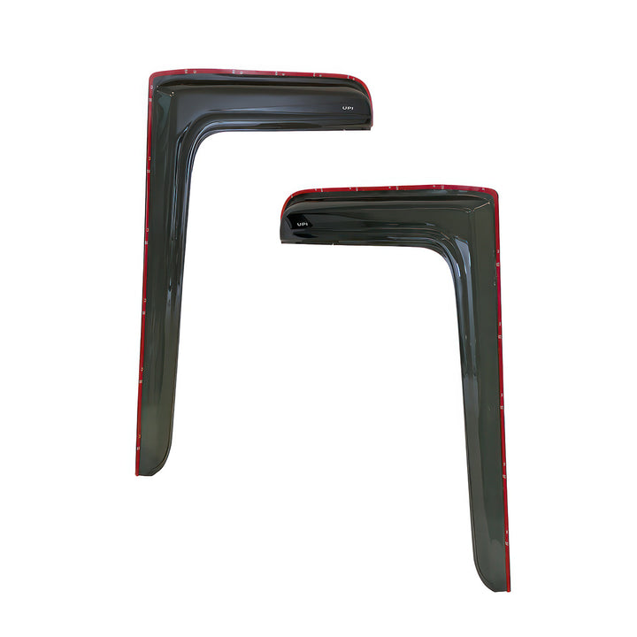 Window Vent Visor For 2008-2017 Freightliner Cascadia – Smoke (Pair) | Semi Truck