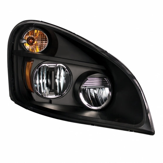 "Blackout" LED Headlight For 2008-2017 Freightliner Cascadia – Driver | Semi Truck