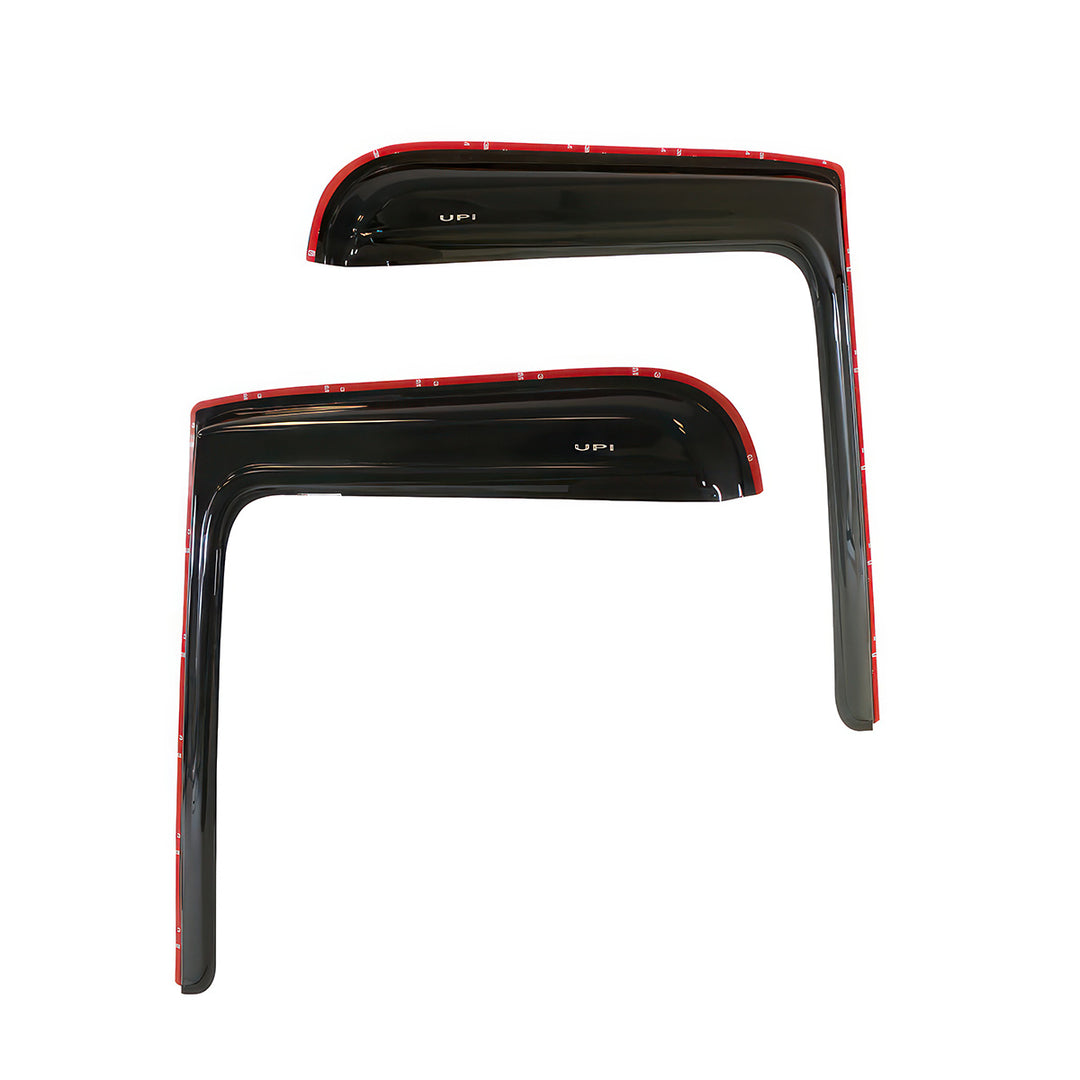 Window Vent Visor For 2008-2017 Freightliner Cascadia – Smoke (Pair) | Semi Truck