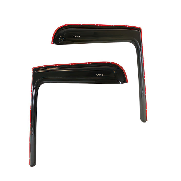 Window Vent Visor For 2008-2017 Freightliner Cascadia – Smoke (Pair) | Semi Truck