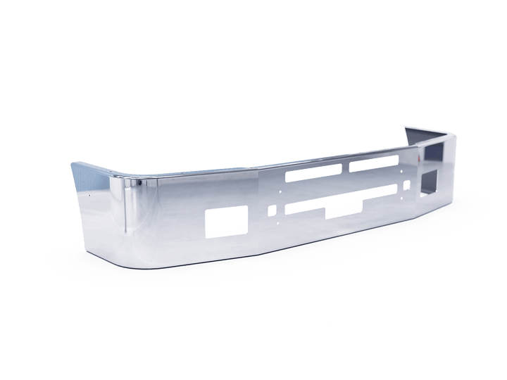 Kenworth T600 Set Back Axle Bumper (Light + Tow Holes)