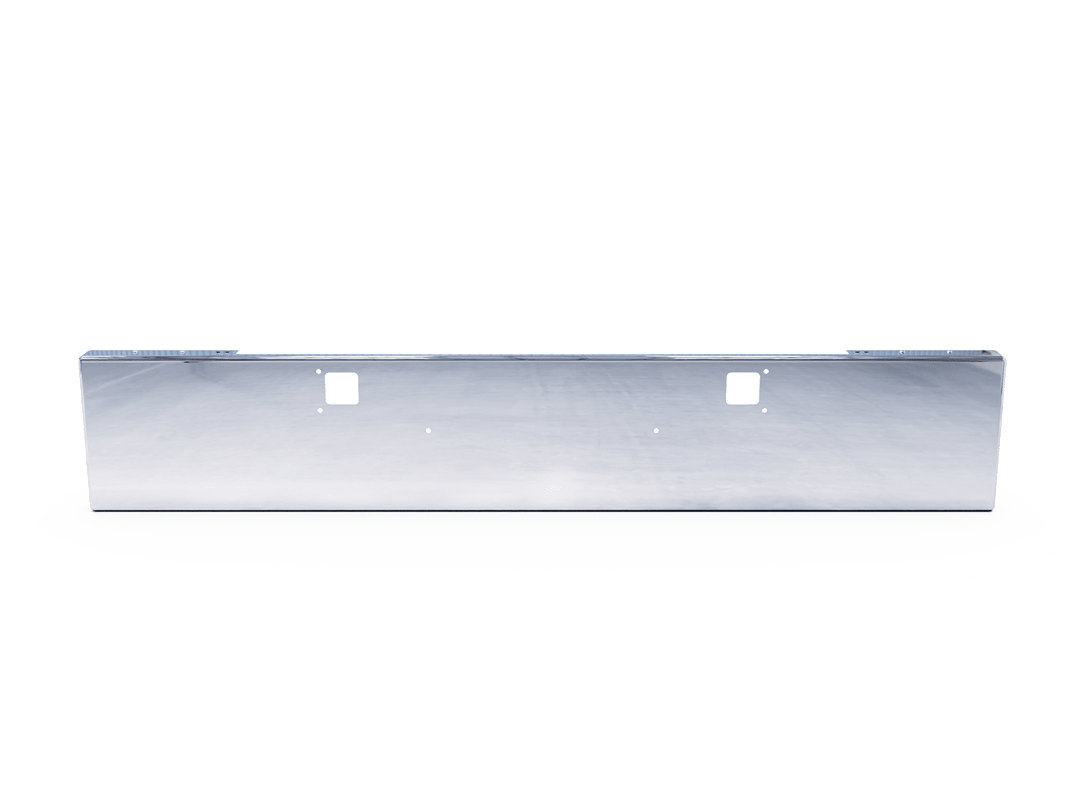Kenworth W900L Extended Hood Conventional Bumper (Step + Tow Holes)